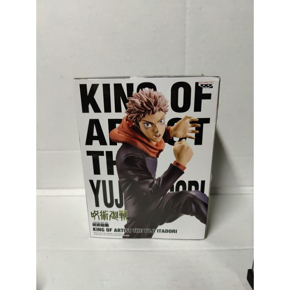 King Of Artist, The Yuji Itadori Figure Bandai Spirts Co New In Box, USA ship